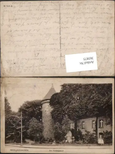 365875,Recklinghausen am Herzogwall Turm