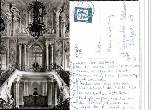 517653,Brühl Schloss Augustusburg Innenansicht