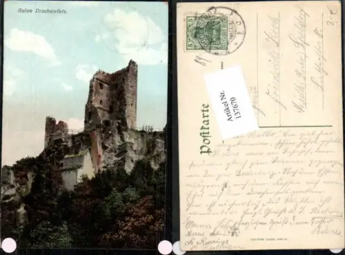 137670,Ruine Drachenfels Königswinter Bad Honnef