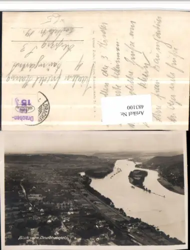 483100,Blick vom Drachenfels b. Königswinter am Rhein Insel