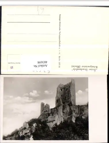 483698,Königswinter am Rhein Ruine Drachenfels
