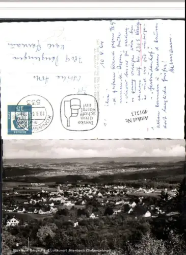 491313,Blick vom Berghof auf Ittenbach b. Königswinter im Siebengebirge