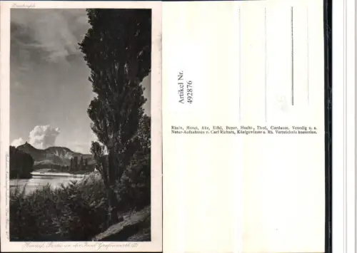 492876,Honnef Partie an d. Insel Grafenwerth