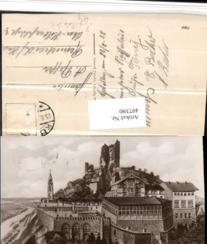 497390,Foto AK Drachenfels Ruine b. Königswinter pub Conrad Jacobi 599