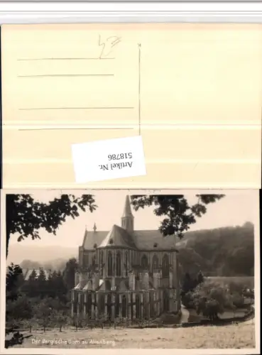 518786,Bergische Dom Kirche zu Altenberg b. Odenthal
