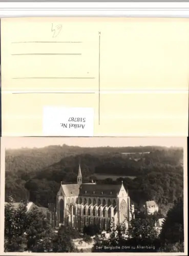 518787,Bergische Dom Kirche zu Altenberg b. Odenthal