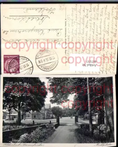 467157,Hilchenbach Marktplatz Partie