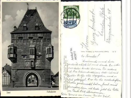 492877,Soest Osthofentor Tor Erker