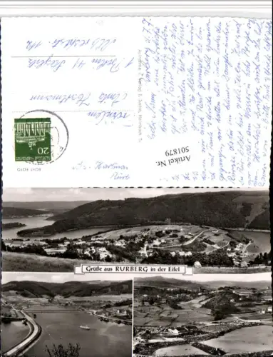 501879,Rurberg in d. Eifel b. Simmerath Totale Mehrbildkarte