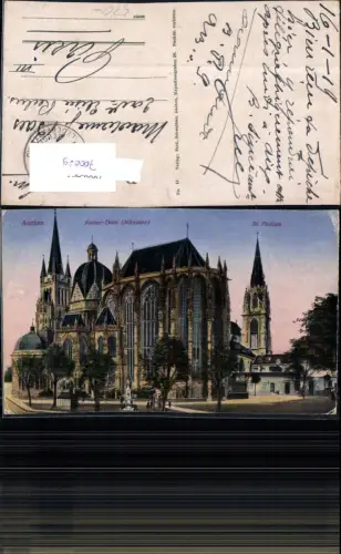 700029 Aachen Kaiser Dom Münster St. Foillan