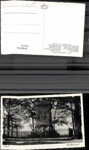 156770,Wesel Schillerdenkmal