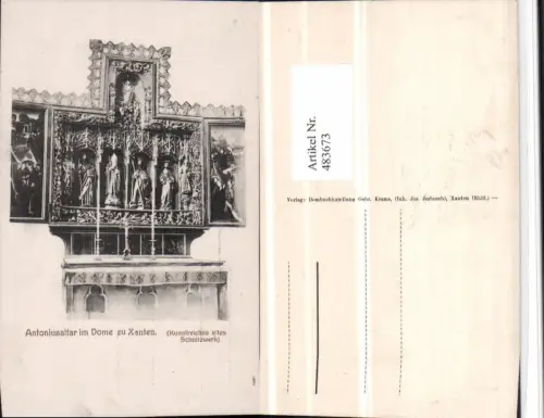 483673,Xanten Dom Antoniusaltar Altar