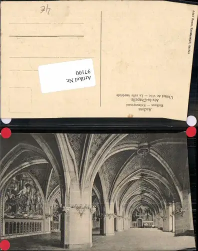 97100,Aachen Rathaus Krönungsaal