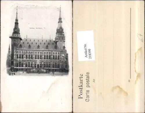 218390,Aachen Rathaus Rathausturm