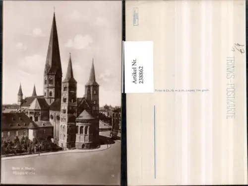 238862,Bonn a. Rhein Münsterkirche Kirche pub Trinks u. Co