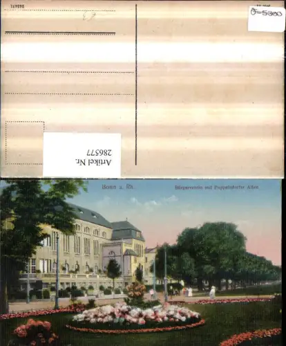 286577,Bonn am Rhein Bürgerverein m. Poppelsdorfer Allee