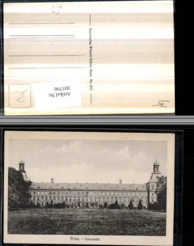 305790,Bonn am Rhein Universität Gebäude