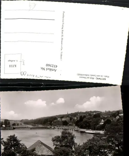 432560,Essen Kettwig Teilansicht Blick auf Stausee