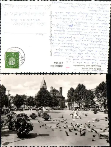 432516,Köln am Rhein Neumarkt u. Apostelkirche Kirche