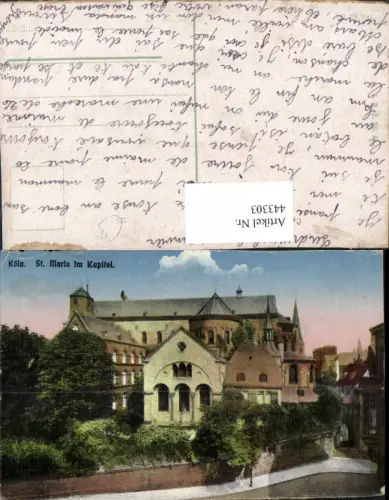 443303,Köln am Rhein St. Maria im Kapitol Kirche