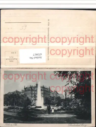 473917,Köln am Rhein Deutscher Ring Brunnen