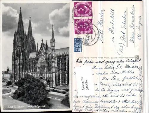 515874,Köln am Rhein Dom Kirche