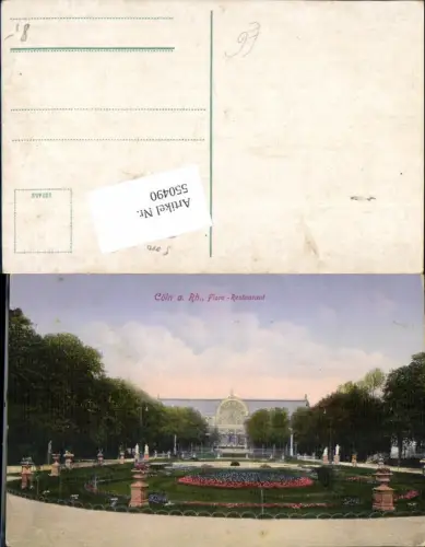 550490,Köln am Rhein Flora Restaurant