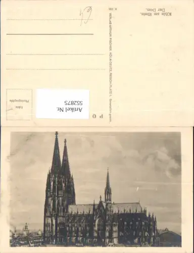552875,Köln am Rhein Dom