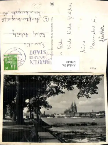 559440,Köln Ansicht m. Dom