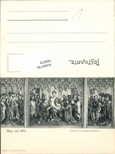 569579,Köln am Rhein Dombild Stephan Lochner