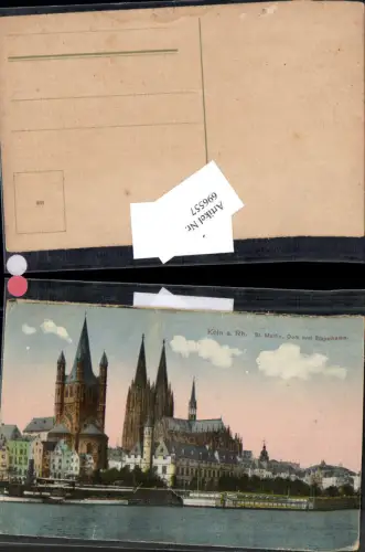 696557 Köln am Rhein St. Martin Dom Stapelhaus