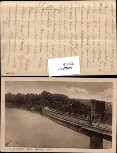 228610,Talsperre b. Remscheid