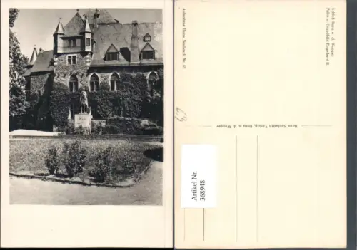 368948,Solingen Schloss Burg an d. Wupper Denkmal Engelbert II