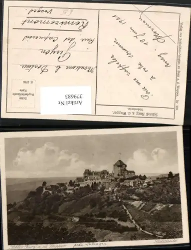 379683,Solingen Schloss Burg an d. Wupper Südostseite