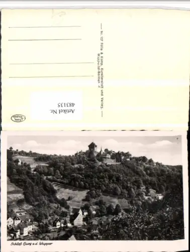483135,Solingen Schloss Burg an d. Wupper