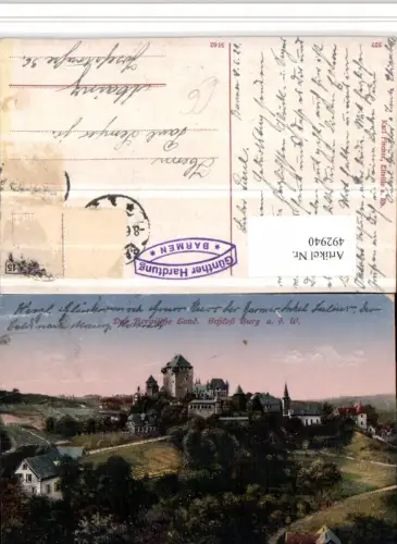 492940,Schloss Burg an d. Wupper b. Solingen