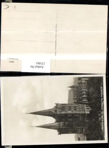 121061,Xanten a. Rhein St. Victor Dom Westseite