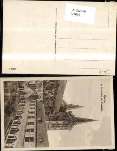 121063,Xanten St. Victor-Dom m. Kreuzgang