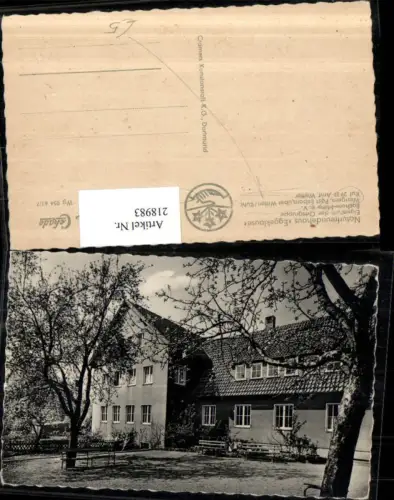 218983,Naturfreundehaus Eggeklause b. Wengern Post Esborn über Witten a. d. Ruhr