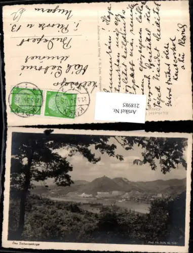 218985,Das Siebengebirge Partie b. Königswinter