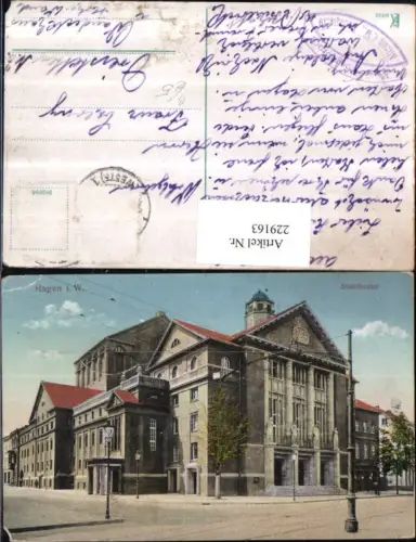 229163,Hagen in Westfalen Stadttheater Theater