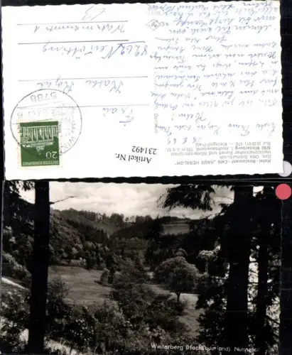 231492,Winterberg im Hochsauerland Nuhnetal Partie