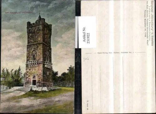 231922,Der Kaiserturm Turm auf d. Hünenburg b. Bielefeld