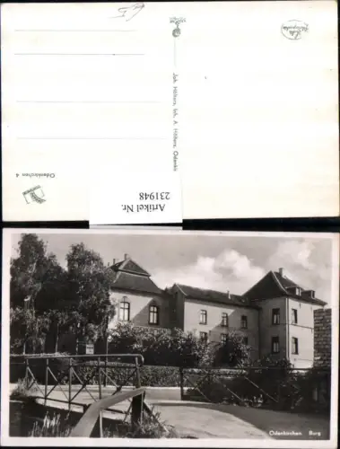 231948,Odenkirchen Burg Brücke