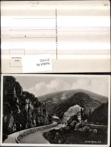 271552,Ahrtal Bunte Kuh Bergkulisse Brücke