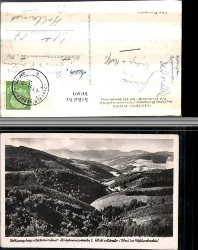 305693,Rothaargebirge im Hochsauerland Blick ins Milchenbachtal b. Fleckenberg