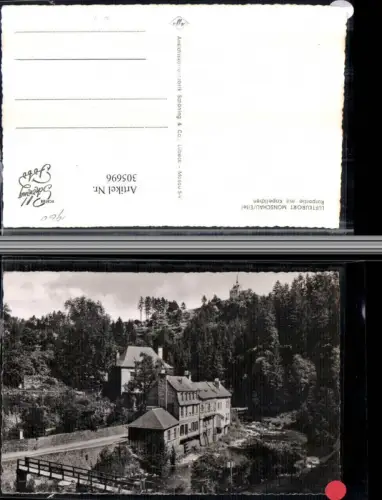 305696,Monschau in d. Eifel Rurpartie m. Kapellchen Kapelle