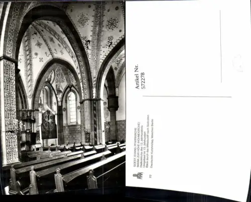 572278,Soest Pfarrkirche Maria zu Höhe Hohnekirche Innen