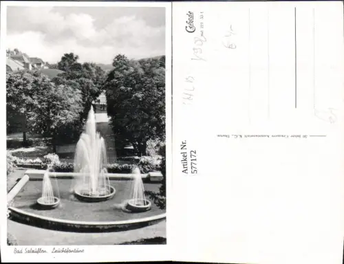 577172,Bad Salzuflen Leuchtfontäne Springbrunnen Brunnen