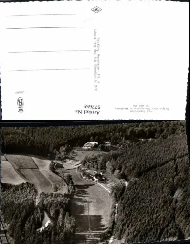 577659,Luftbild Rüpse über Oberhundem Kirchhundem Haus Steinmüller